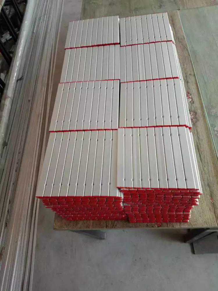 机床铝帘防护罩铝合金防护帘铝帘子挡屑板的结构