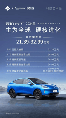 2024北京车展：又飒又能打，昊铂HT 2024款备受关注