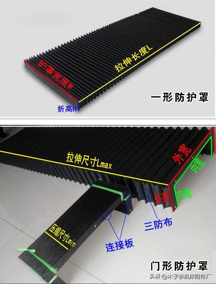 伸缩式导轨防护罩（钢板导轨防护罩）制作时的注意事项有哪些？